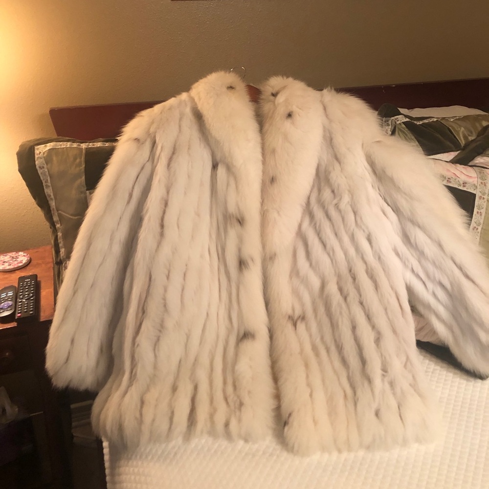Christina Benet Authentic Fox Fur Coat